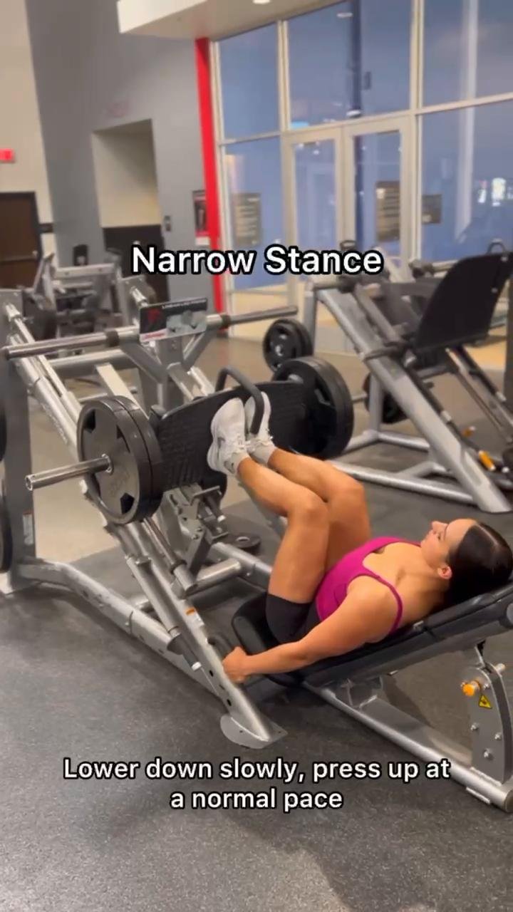 Quads. Calves, Adductors At The Gym