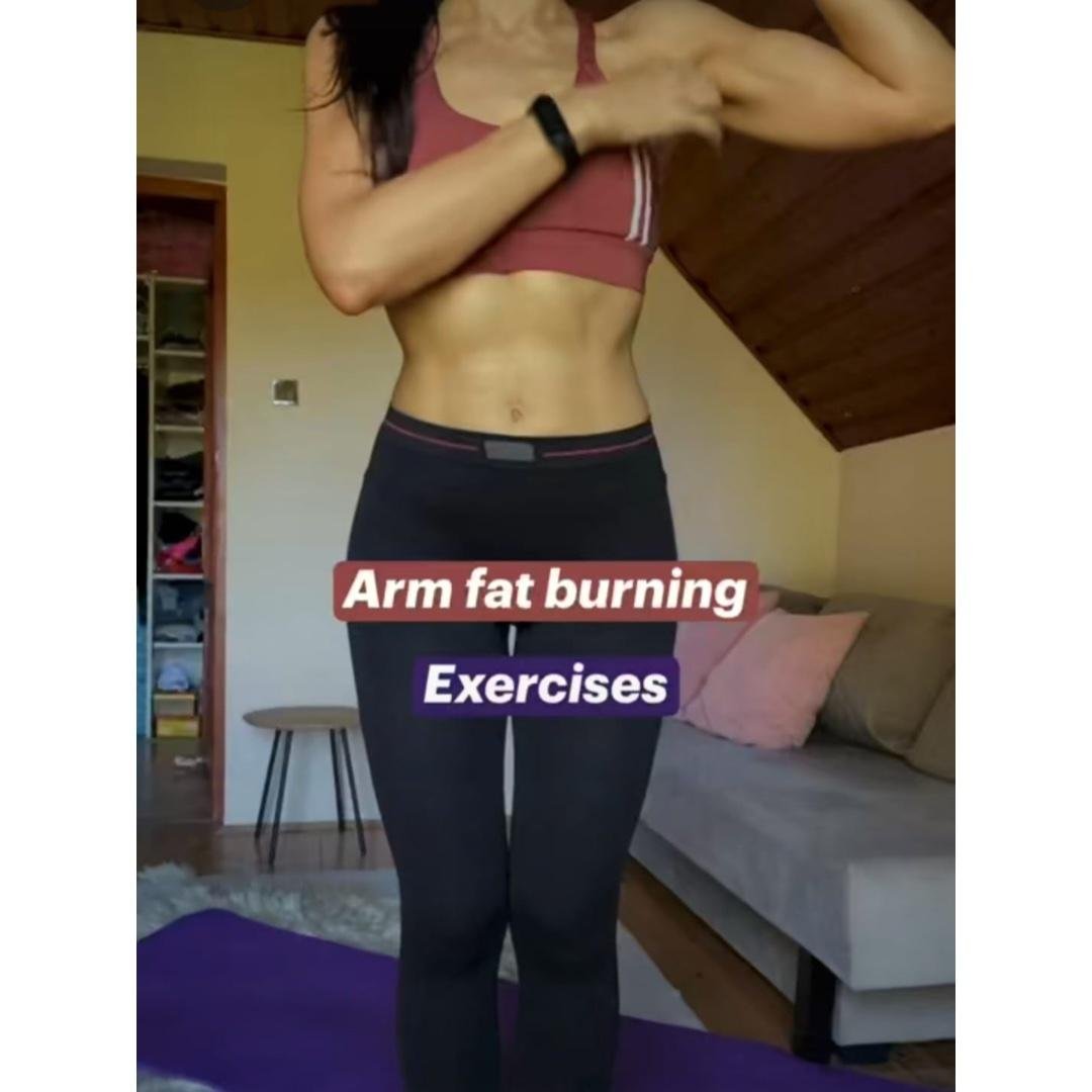 Fat Burn Arm Workout. Arm Slimming Exercises No Equipment