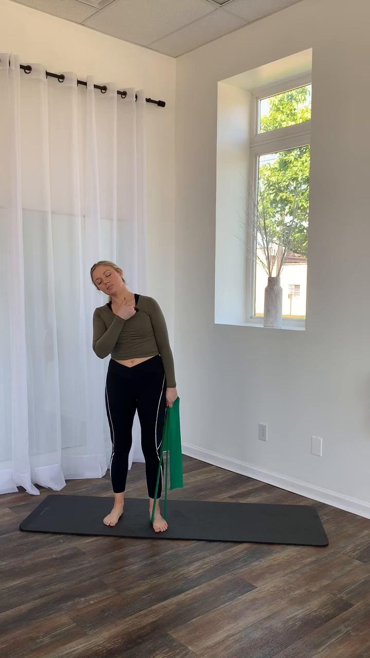 Trap/Neck Stretch Assisted