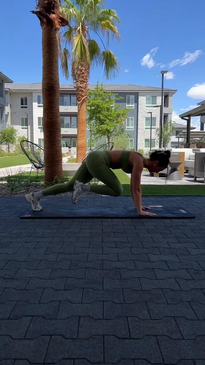 At home body weight sweat