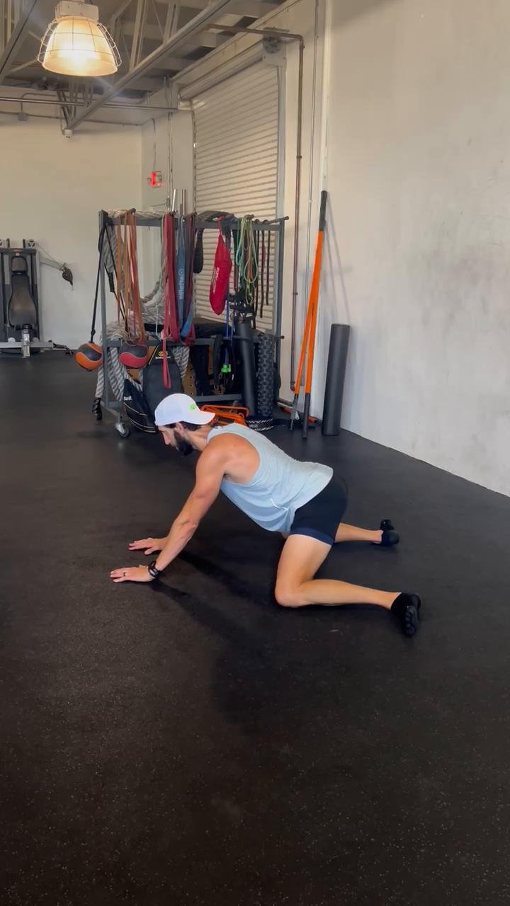 Frog Series (hips + spine mobility)