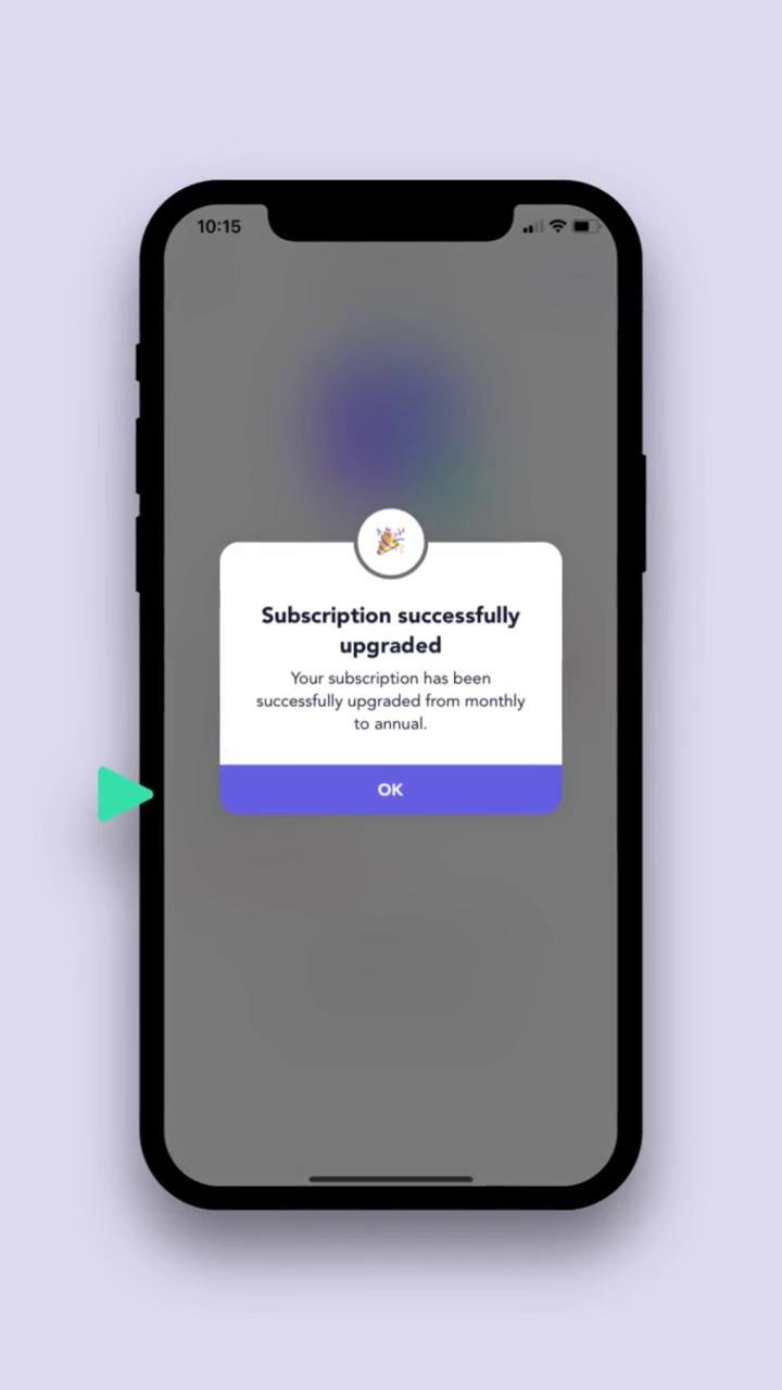Upgrade to Annual Subscription