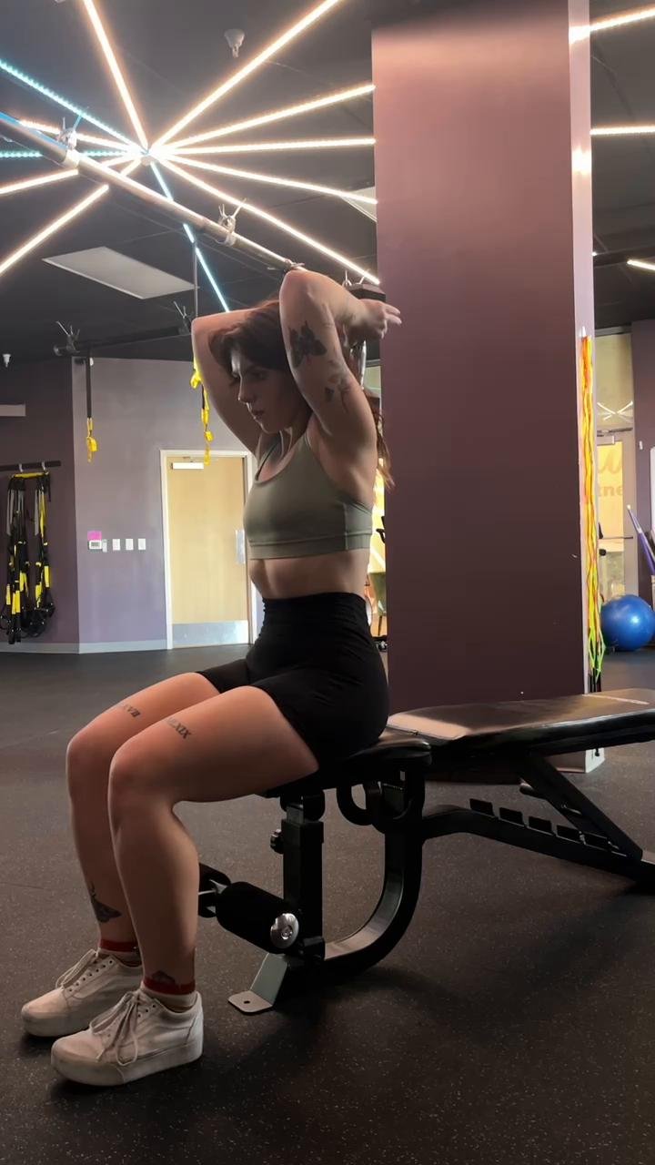 Week 1 // Day 2: Shoulders, Triceps, & Chest