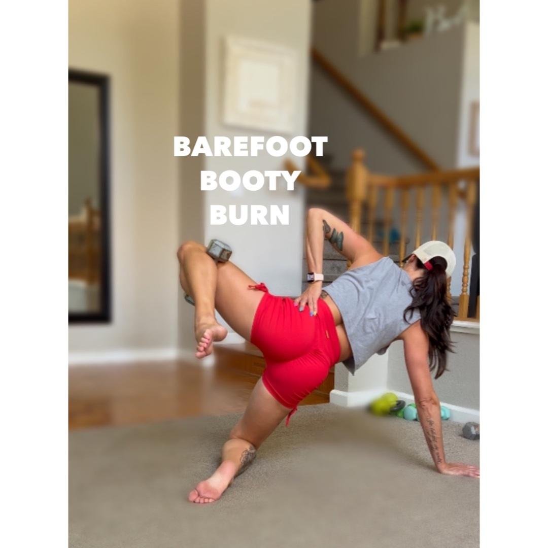 Barefoot Booty Burnout 🍑🔥