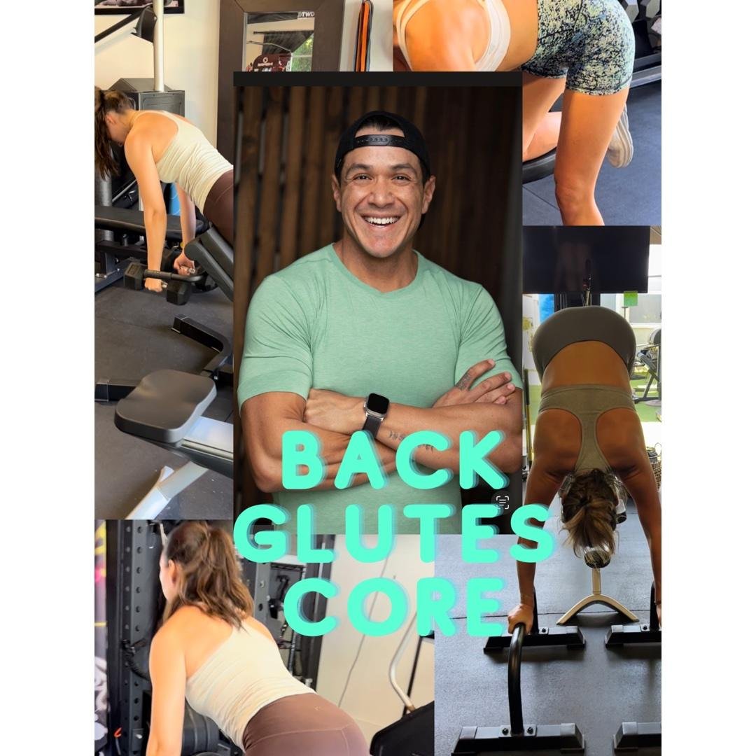 Back, Glutes, and Core