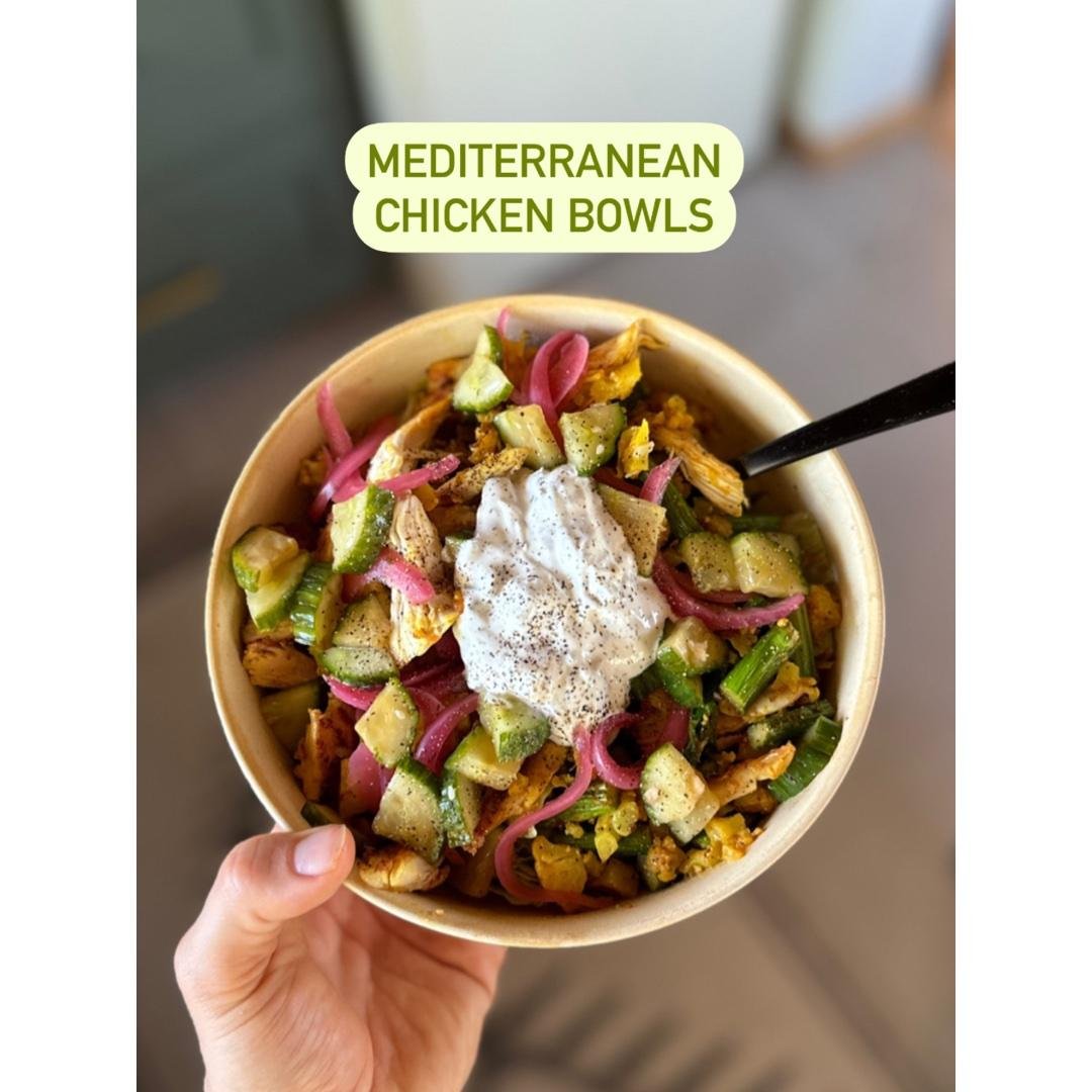 Mediterranean Chicken Bowls