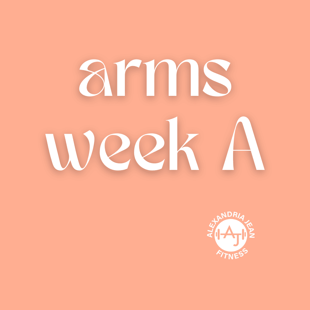 Arms - Week A
