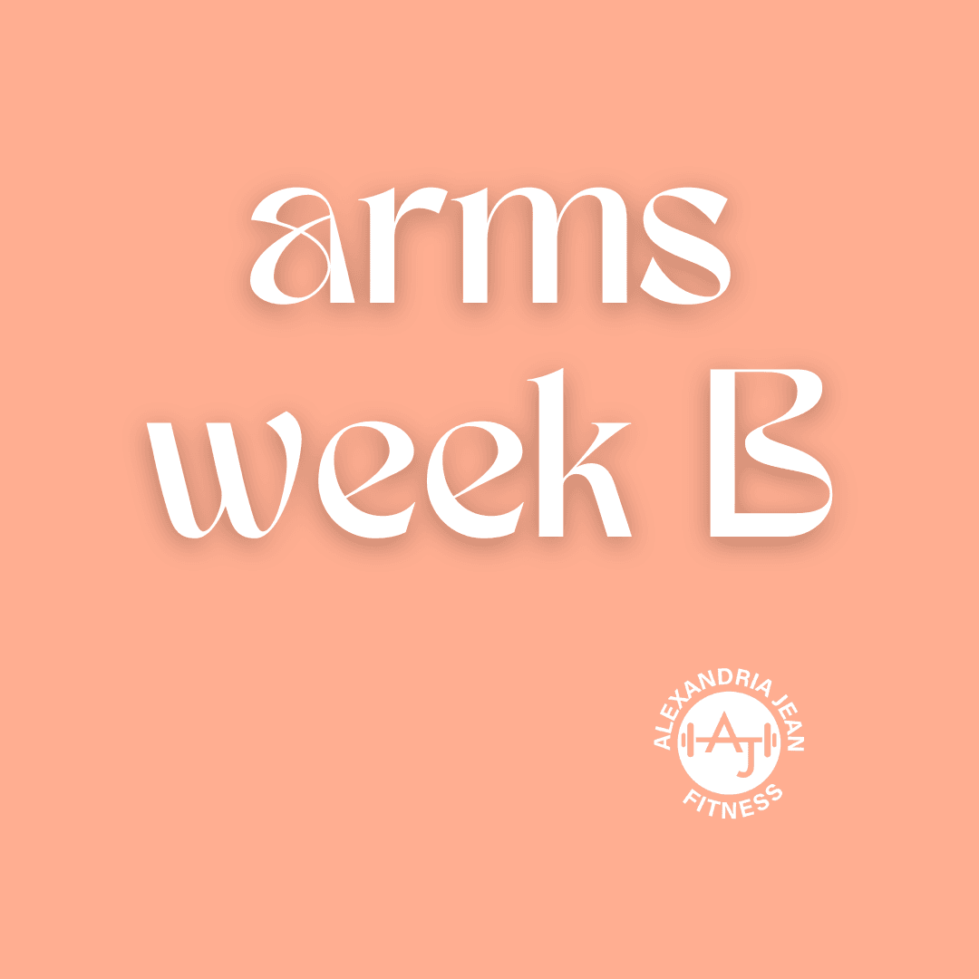 Arms - Week B