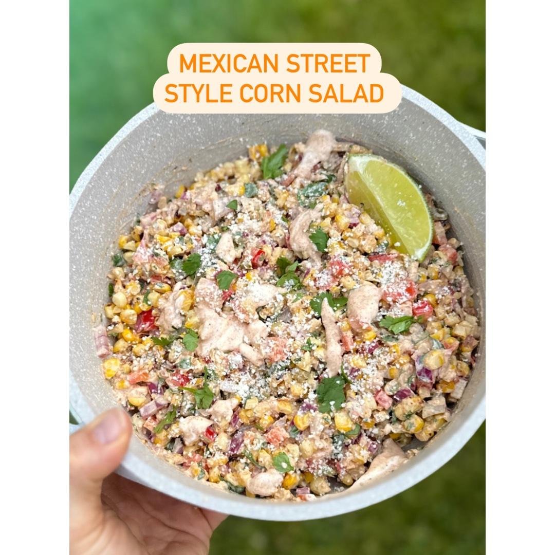 Mexican Street Style Corn Salad