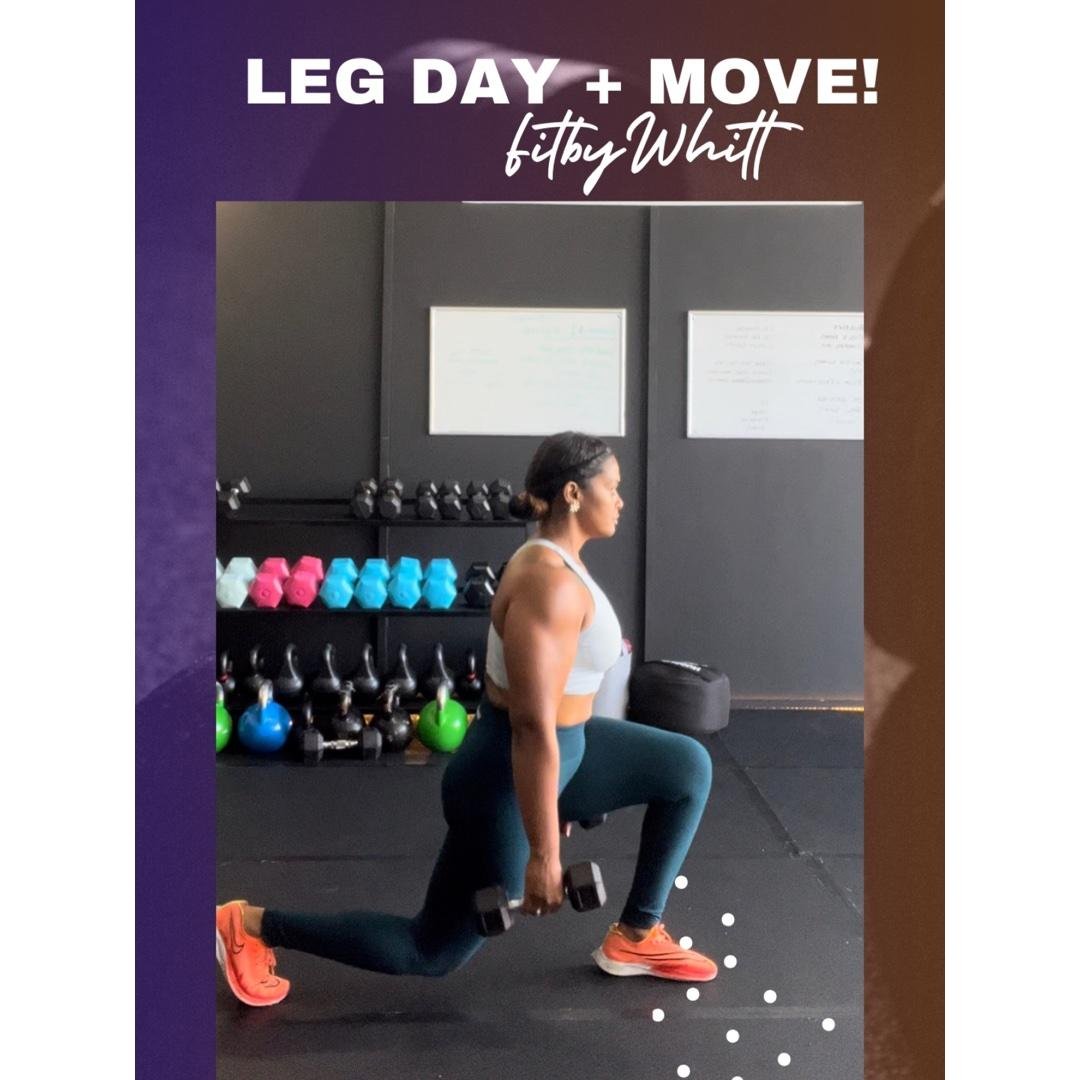 Shoulder // Leg day + MOVE