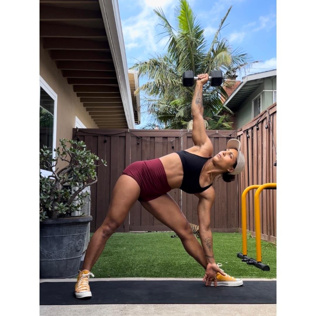 Standing Abs 😝| DB Circuit