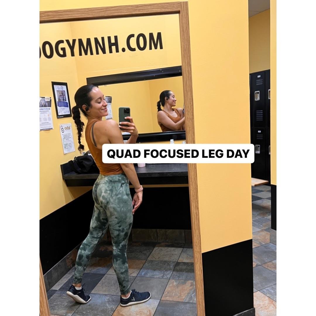 Quad Focus Leg Day