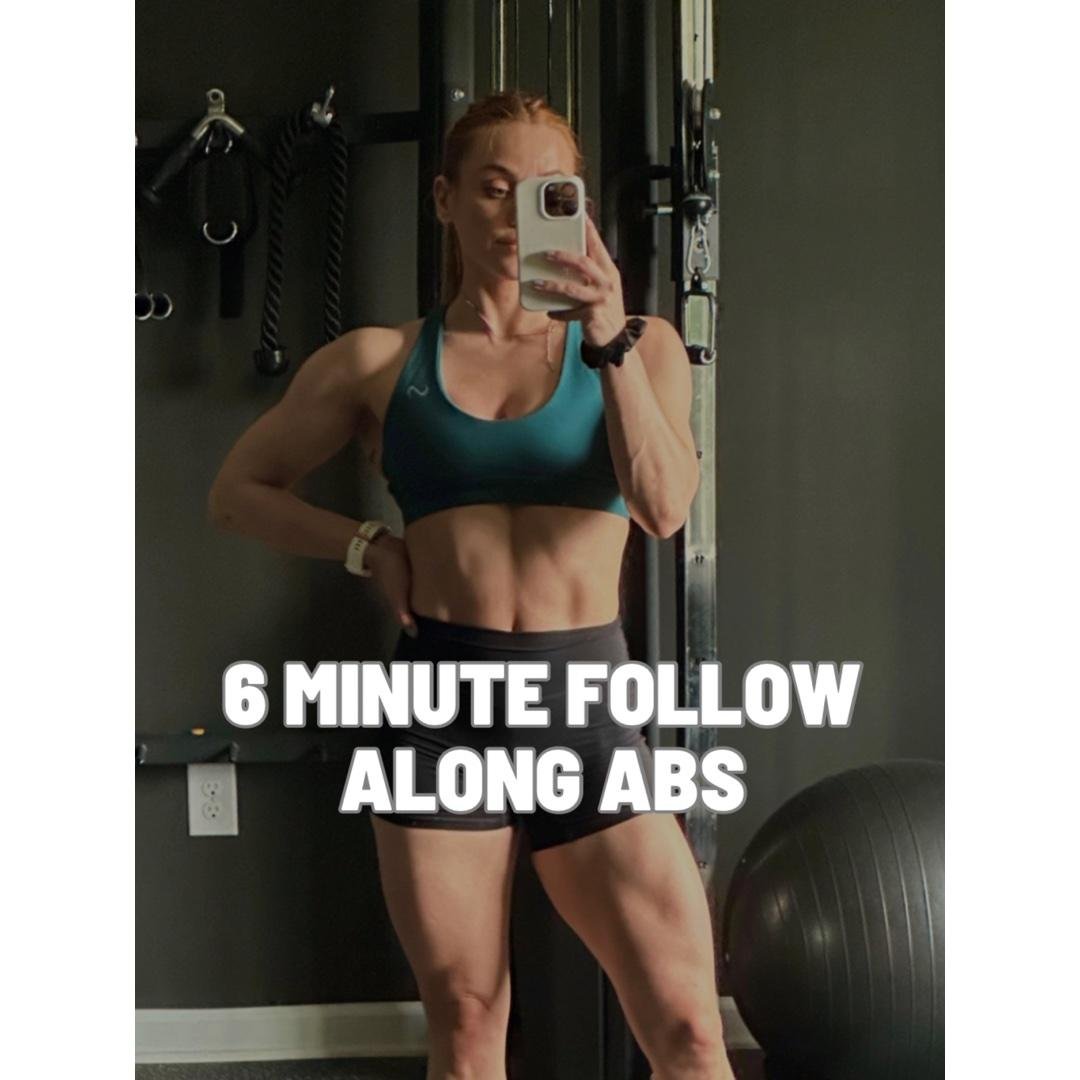 6 minute ab challenge!