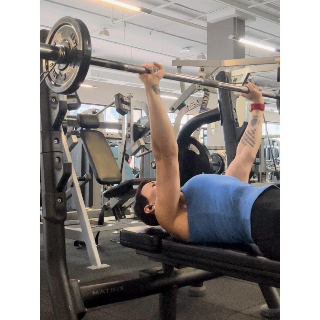 Day 5 - Chest & Tri’s with a touch of Bi’s