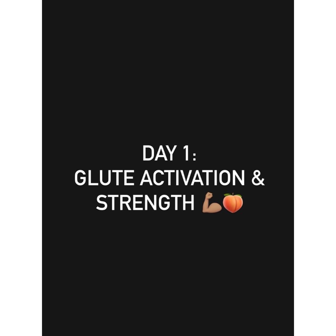 Glute Activation & Strength