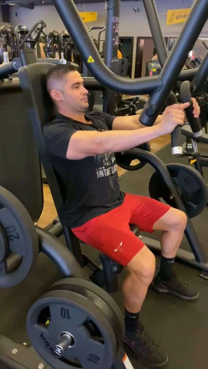 Treino de peitoral