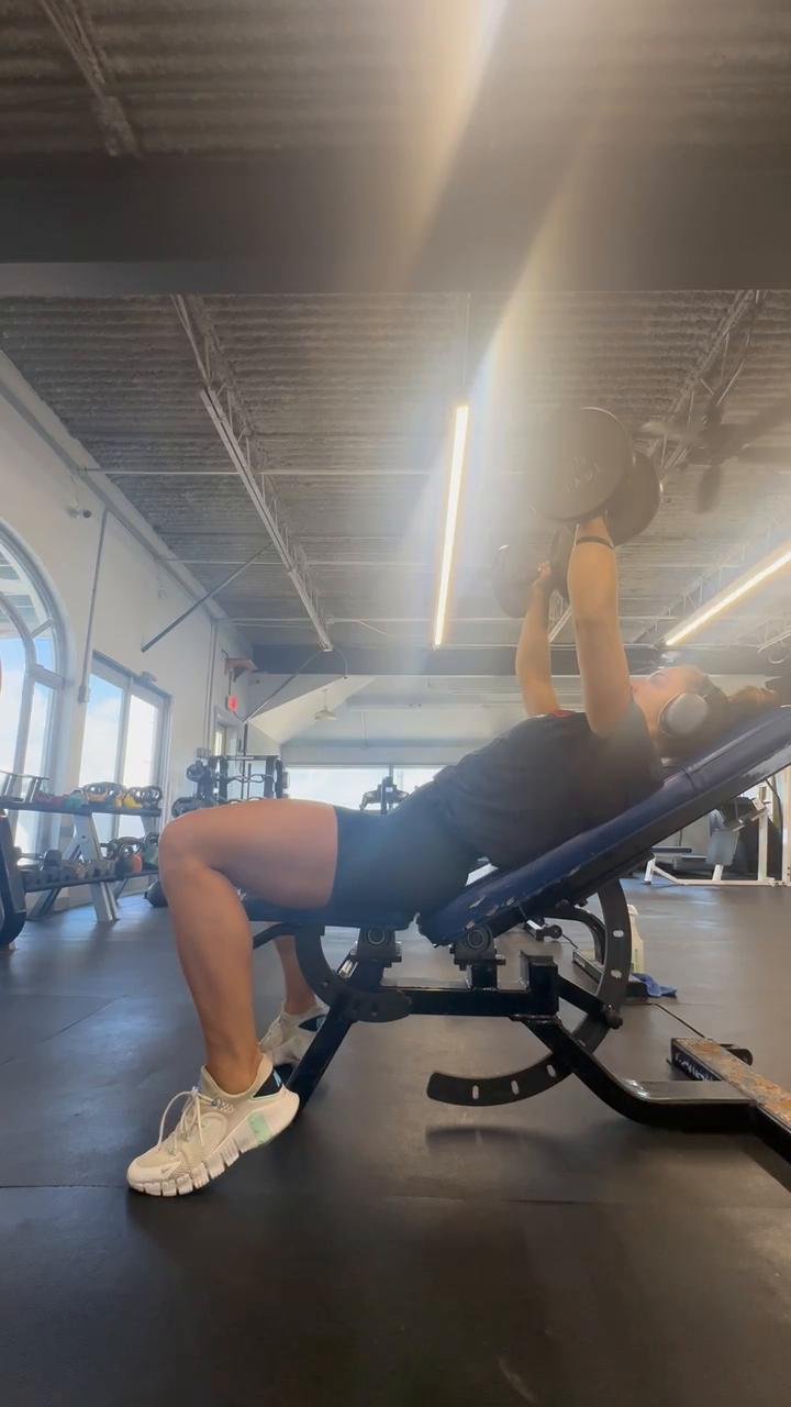 Chest, shoulders, and triceps