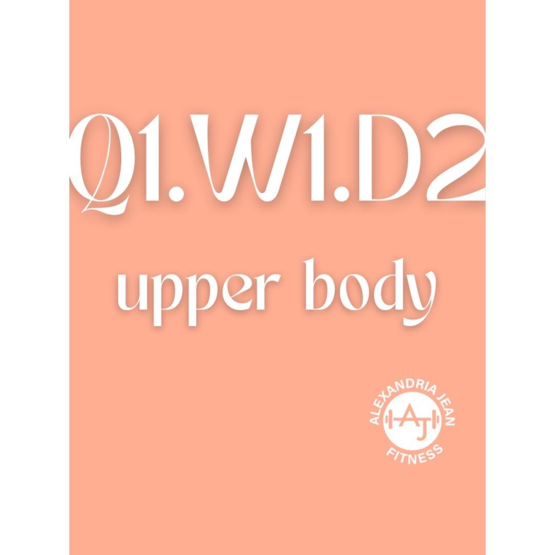 Upper Body