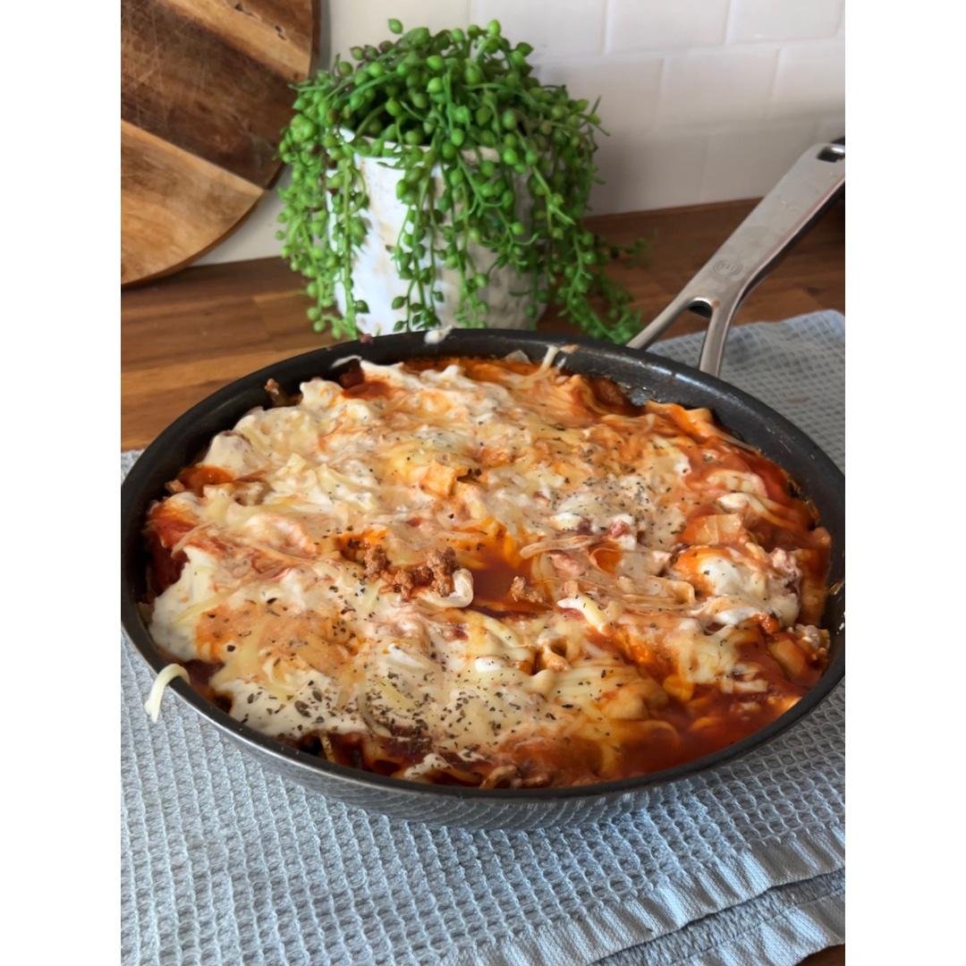 Healthy One Pan Turkey Lasagna 🦃