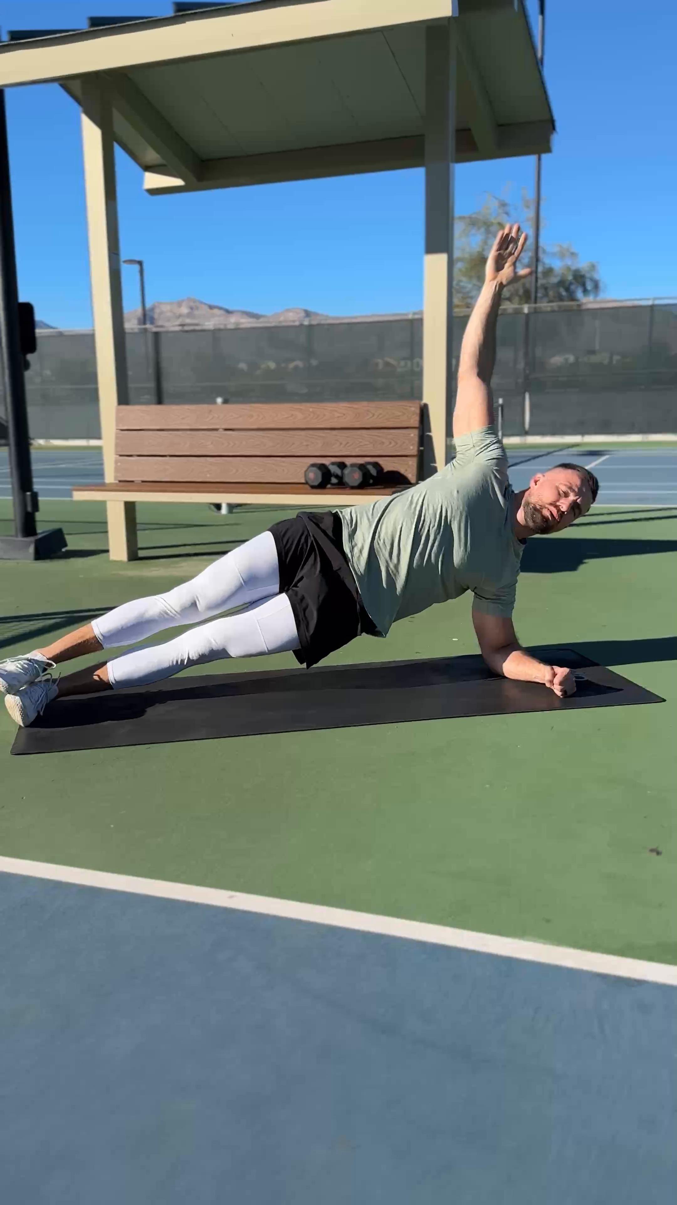 Complete core strength circuit 🔁