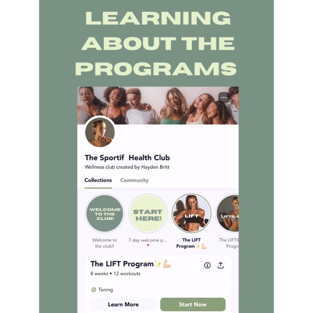 How to learn more about the programs