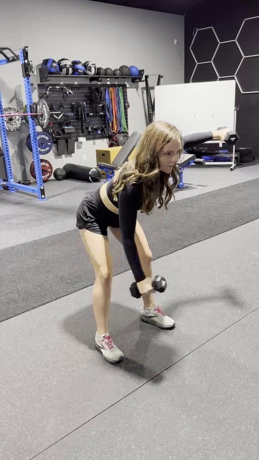 Bent over reverse fly’s with iso hold