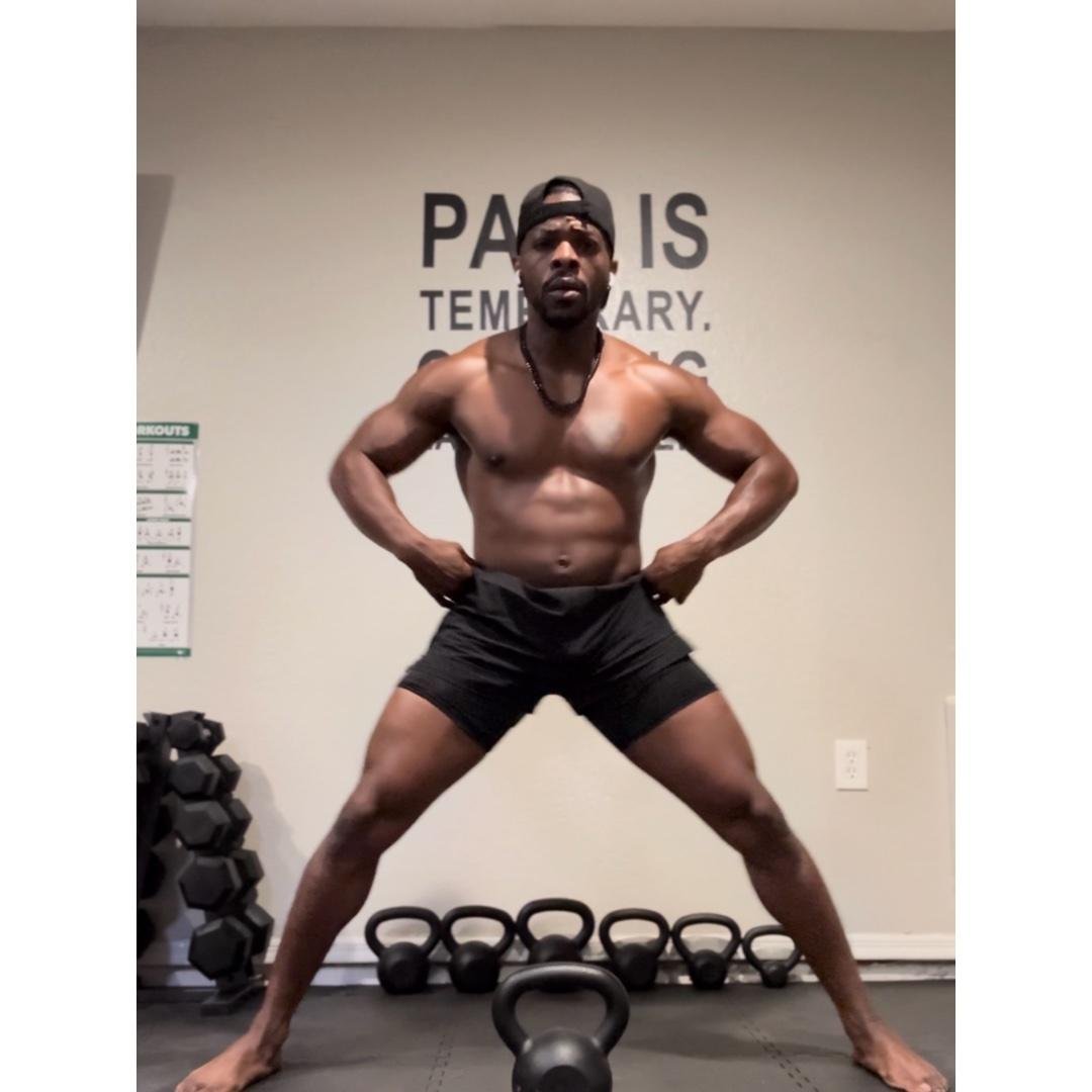 Wide Stance Lateral Squat
