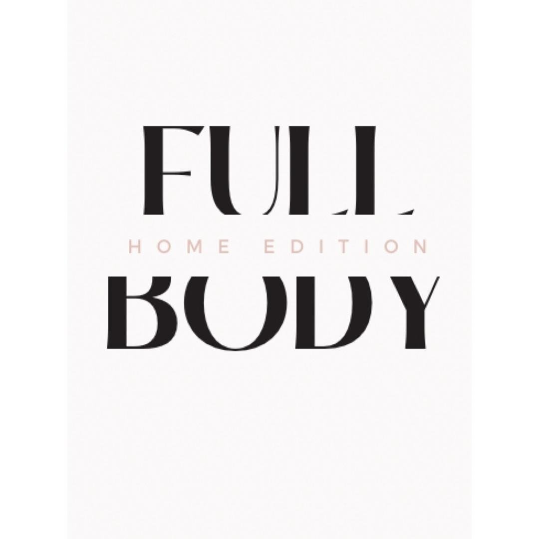 Full body workout - Home Edition