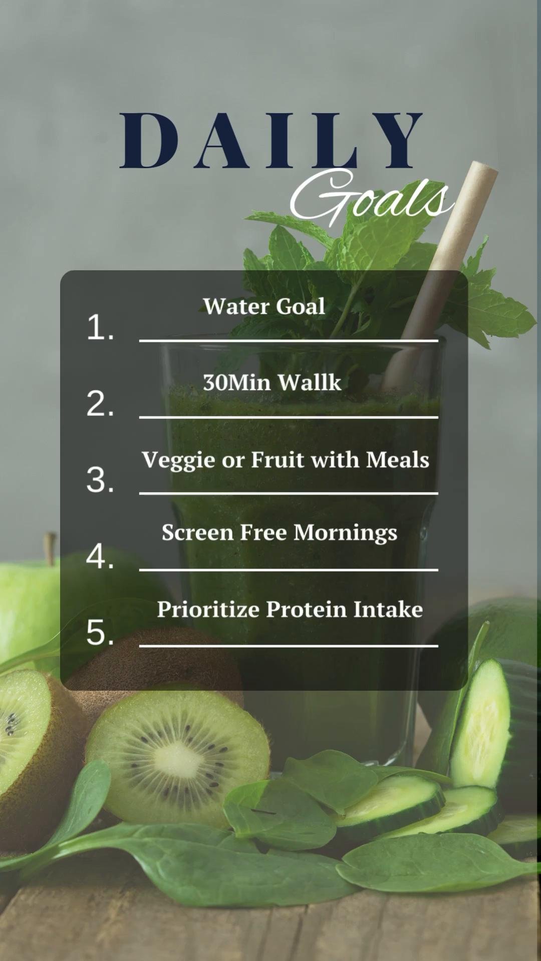 Daily Challenge Goals