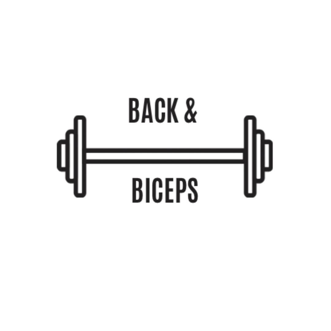 Week 1 Day 3
Back & Biceps