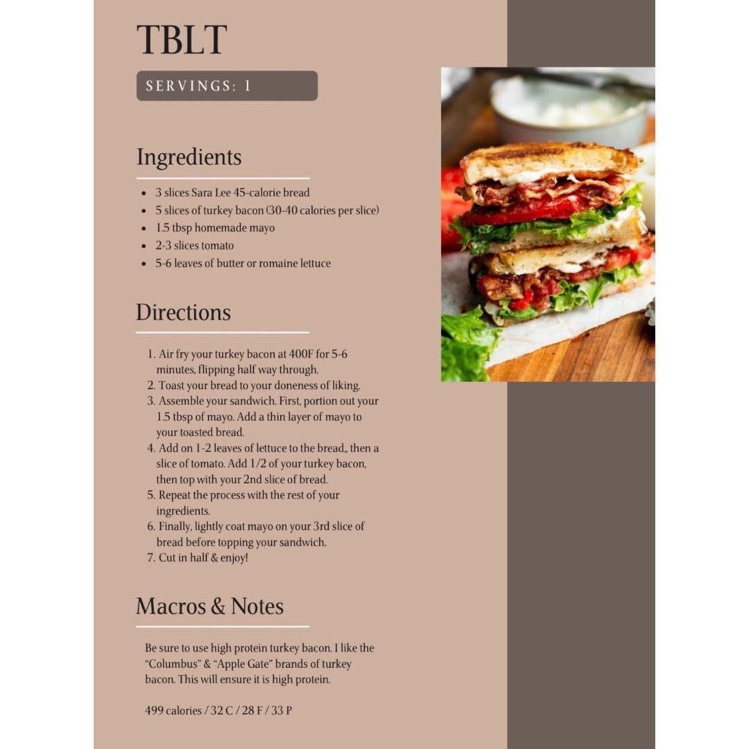 Turkey BLT