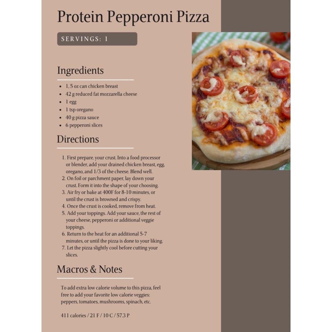 Protein Pizza