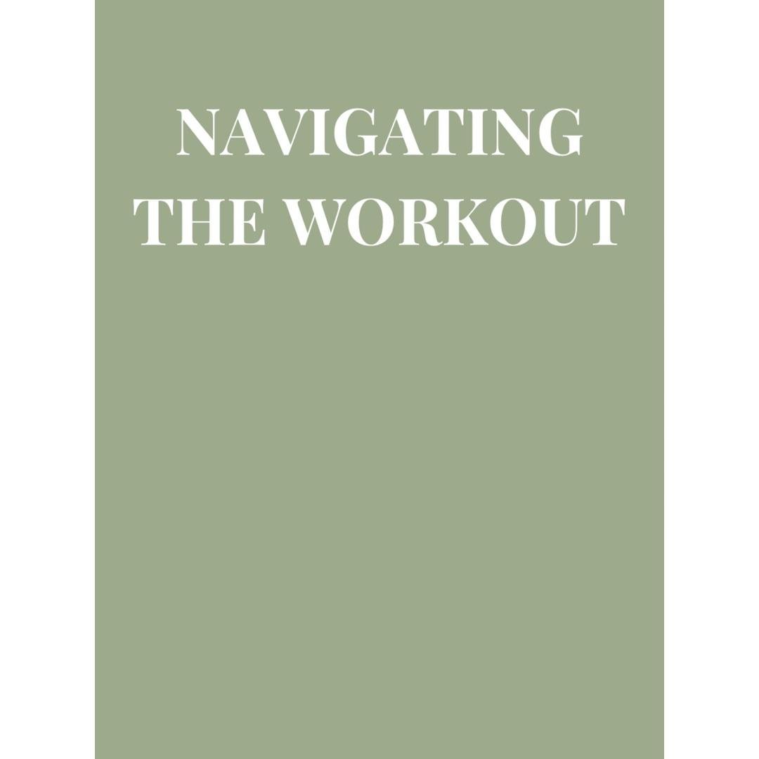 Clicking & Swiping Through The Workout