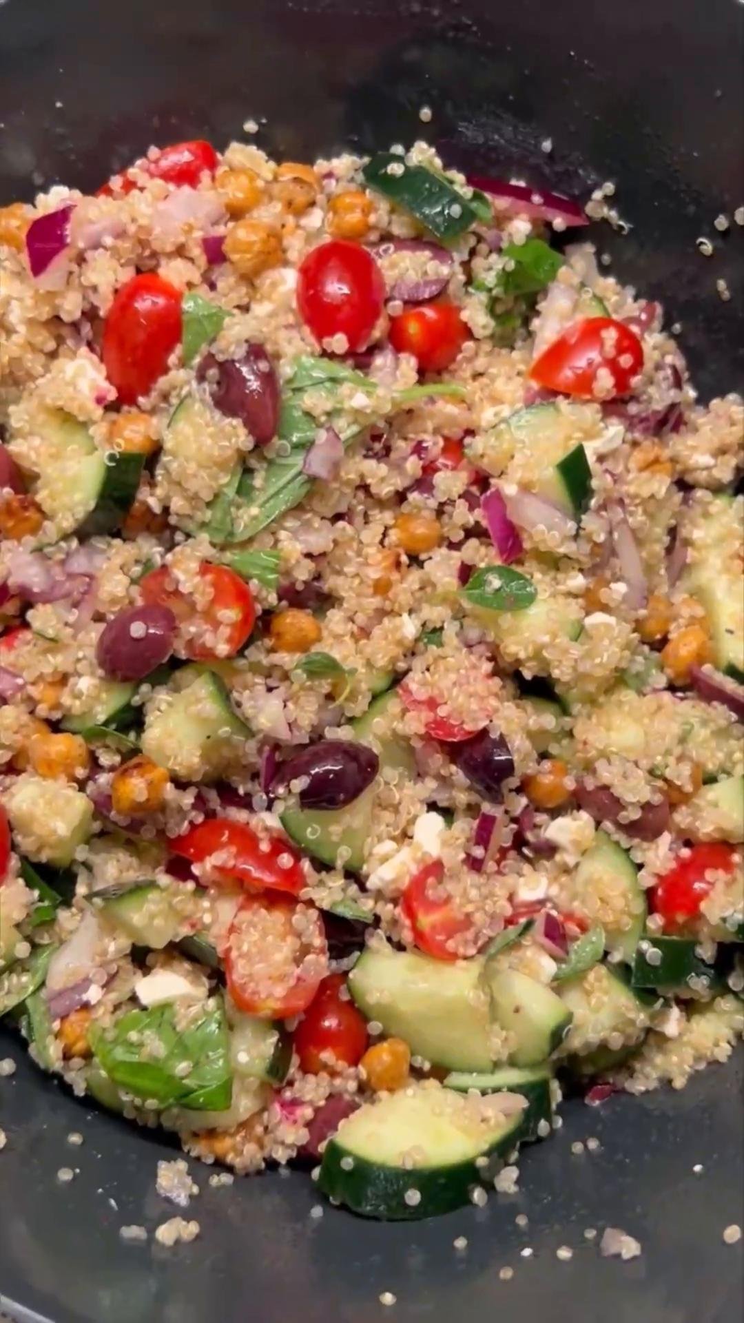 Mediterranean Quinoa Salad