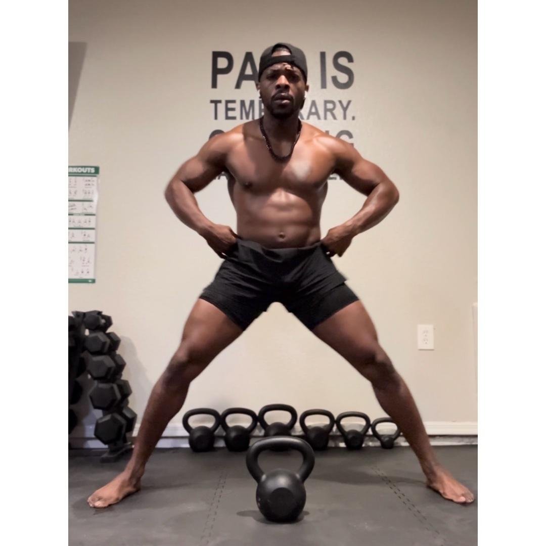 Wide Stance Lateral Squat