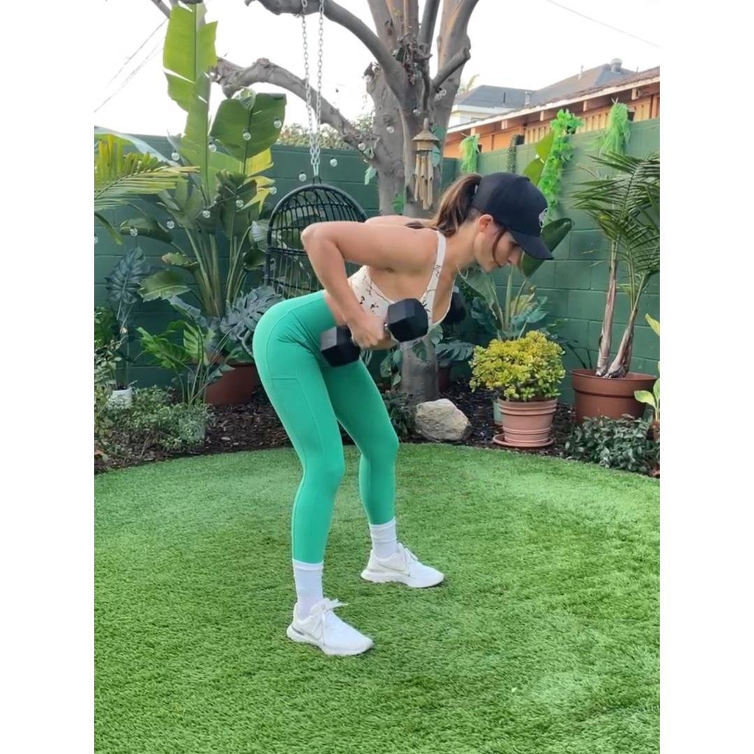PYRAMID (10 reps of each, all the way down to 1 rep)