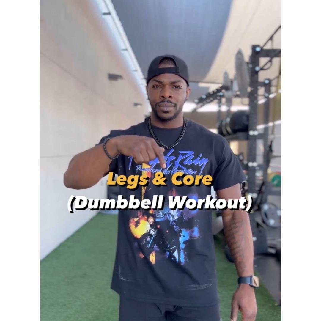Dumbbell Legs & Core