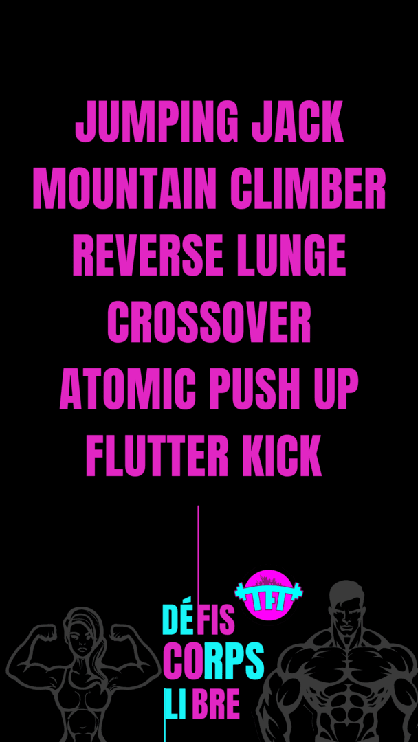 DÉFIS CORPS LIBRE 2