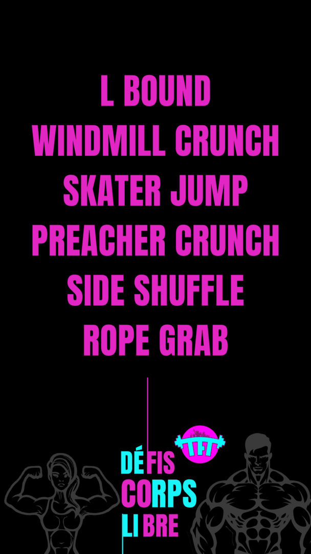 DÉFIS CORPS LIBRE 3