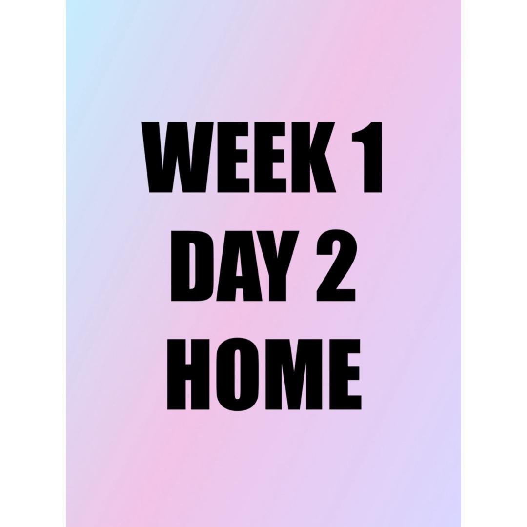 HOME UPPER BODY + Cardio