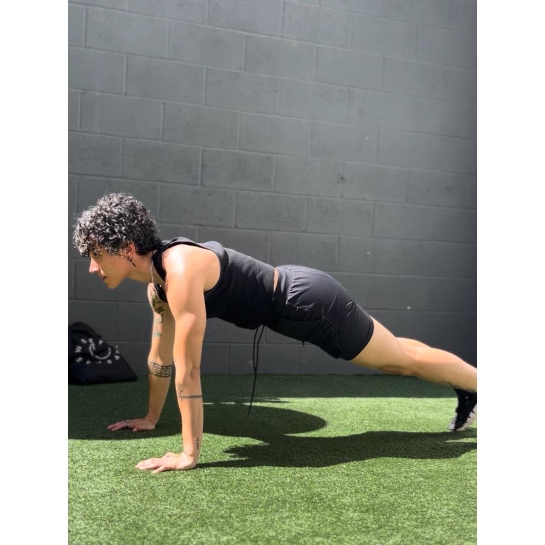 Regular Push up Progressions.