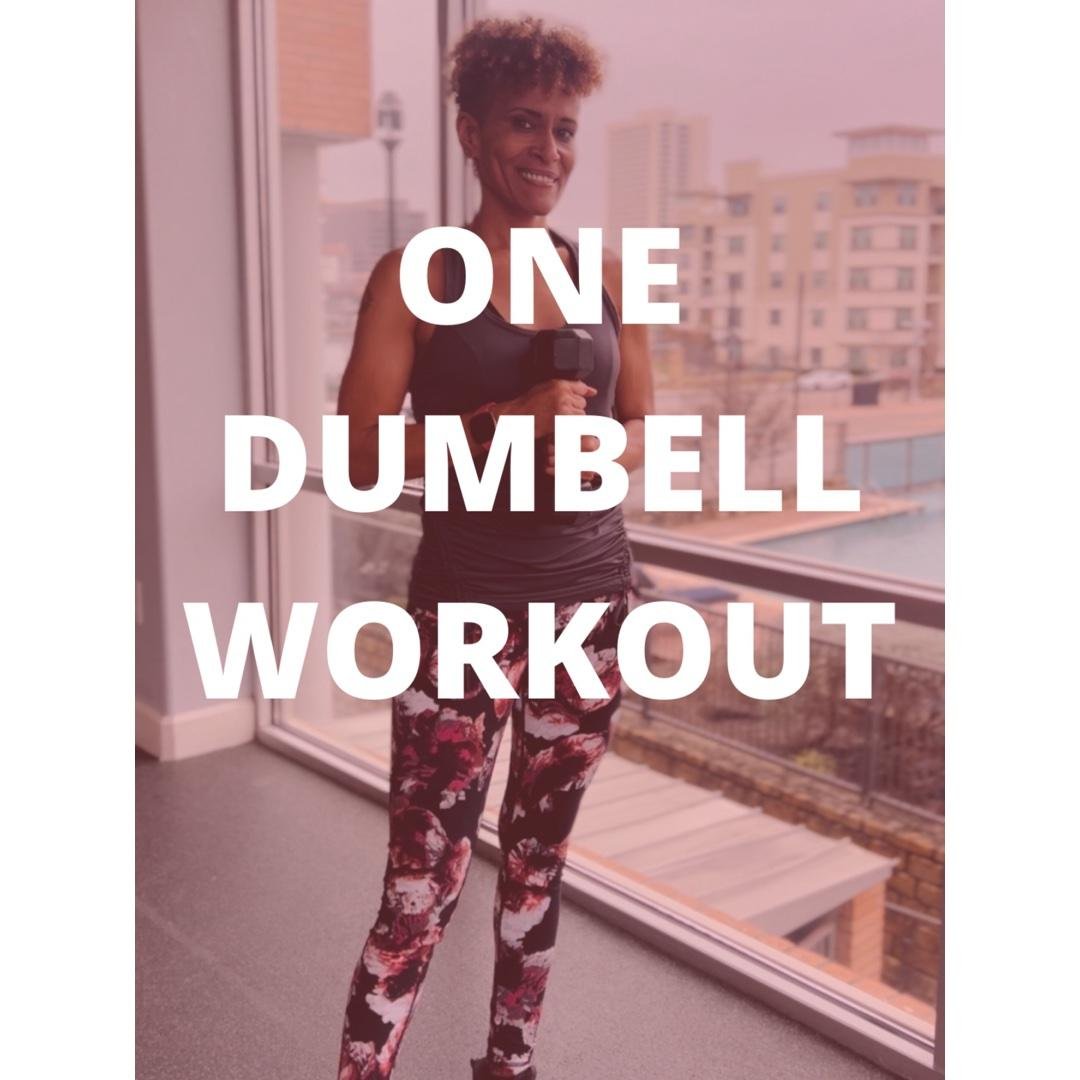 One Dumbbell Low Impact HIIT