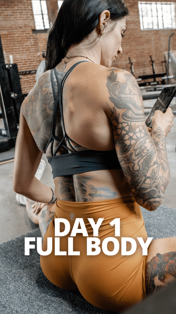 Week 1/ Day 1 FULL BODY