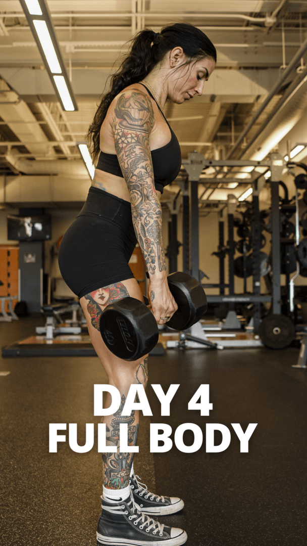 Week 1/ Day 4 FULL BODY