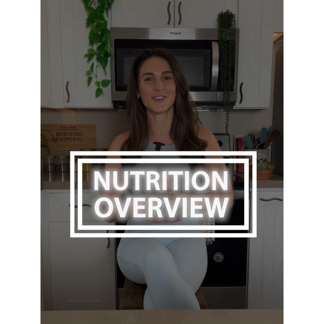 3 • NUTRITION OVERVIEW