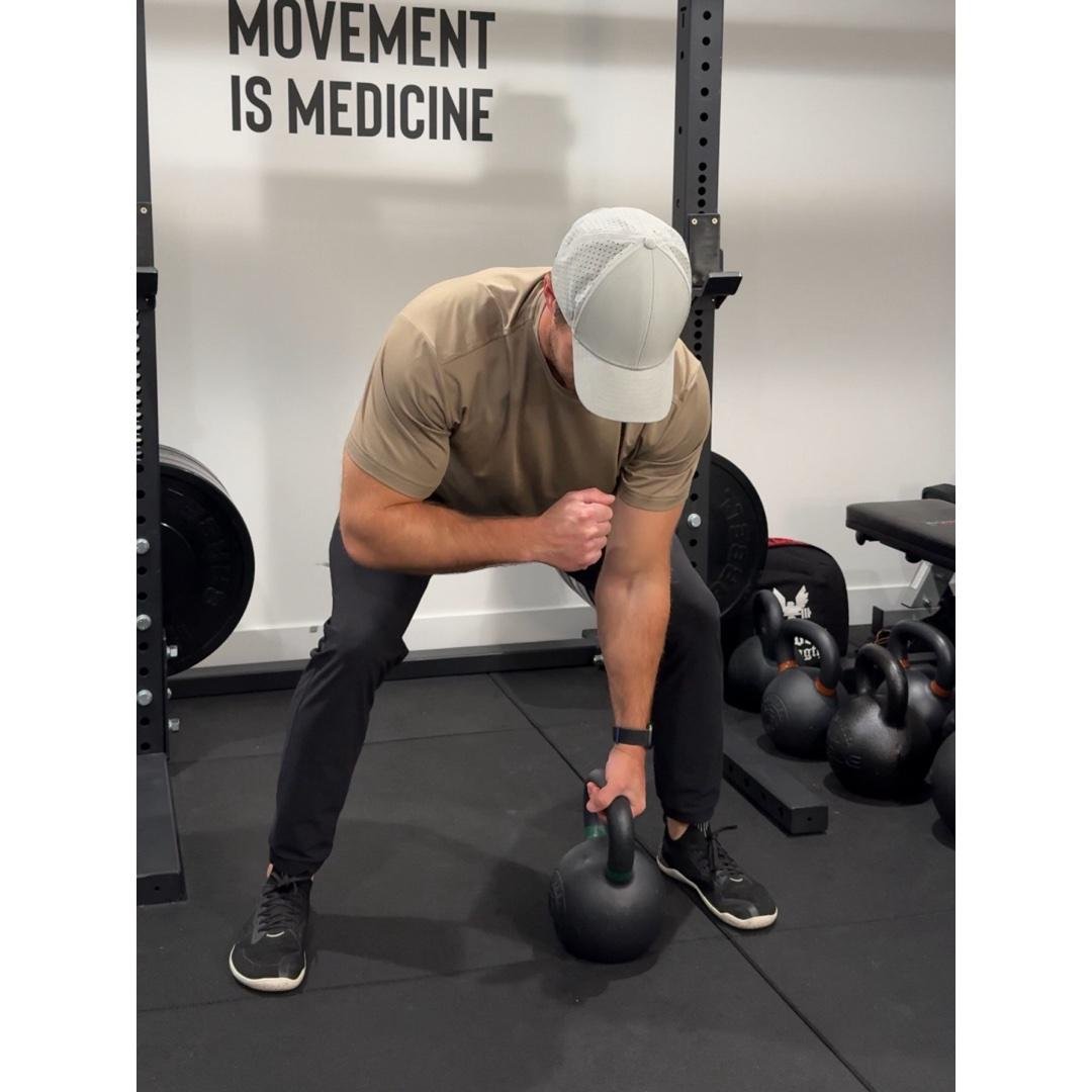 Single kettlebell: Beginner, 20-Minute Full-Body (no swings!)