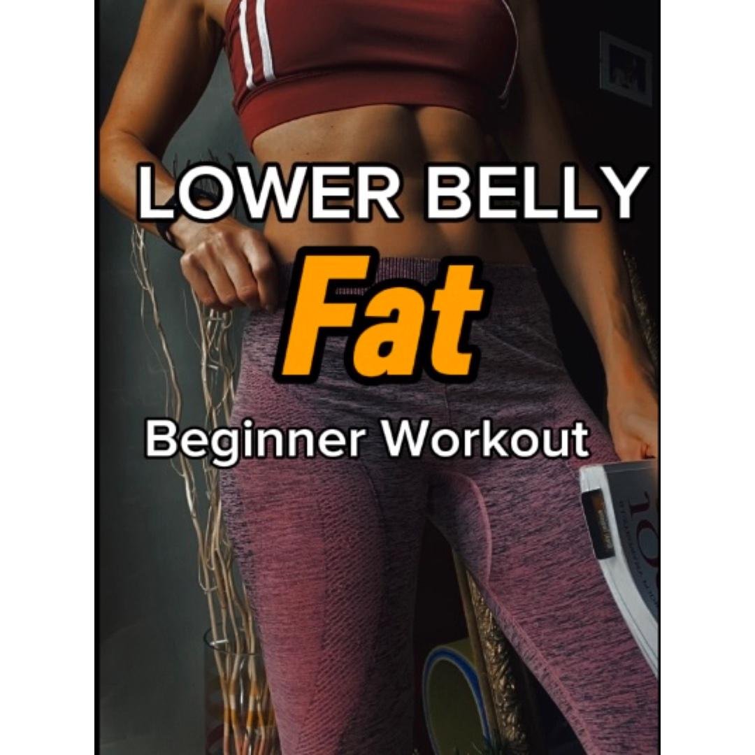 8-min Lower Belly Fat Workout for Beginners at Home.