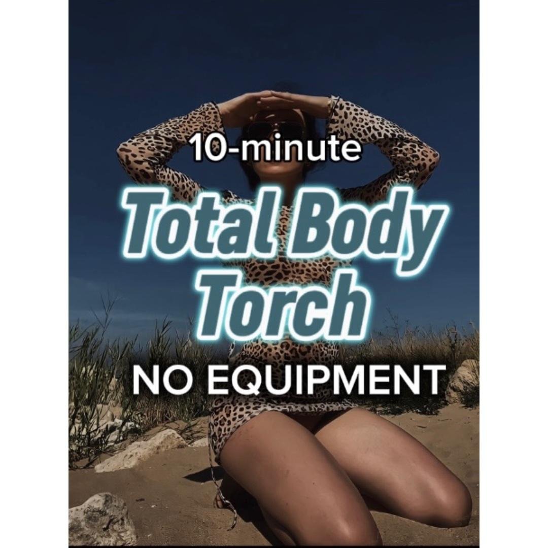 10-Minute Total Body Torch. Bodyweight Workout at Home