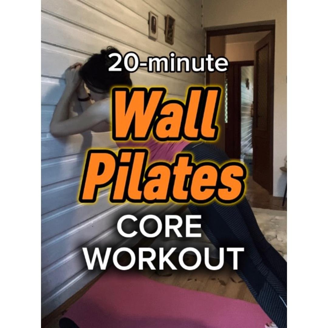 Wall Pilates Power Core: Sculpt Your Midsection in 20 Minute