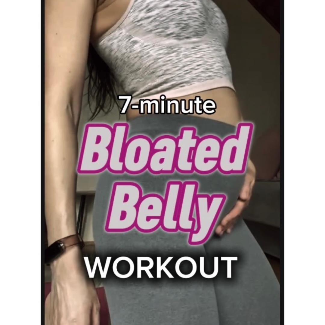 Bloated Belly Workout. Easy Home Exercises to Get Flat Abs